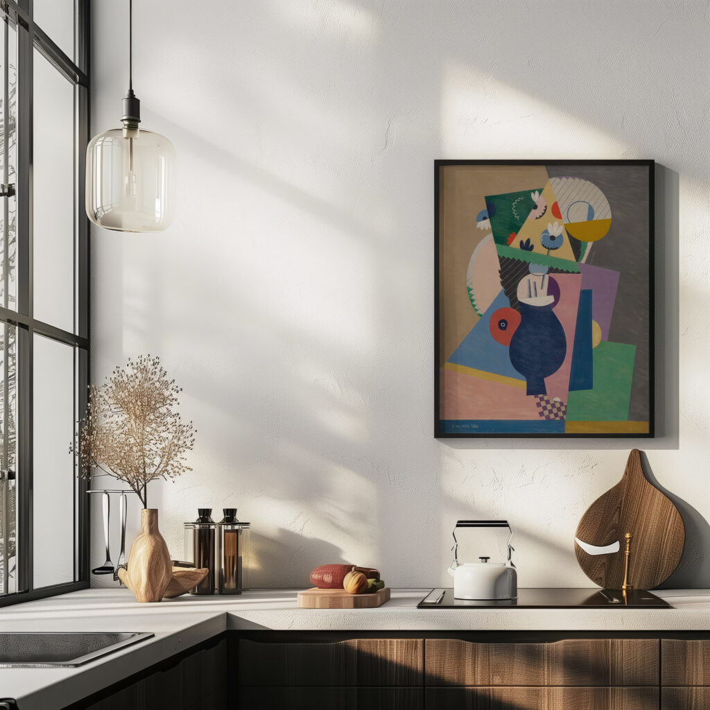 Pot de fleurs 1922 Georges Valmier 6 mockup