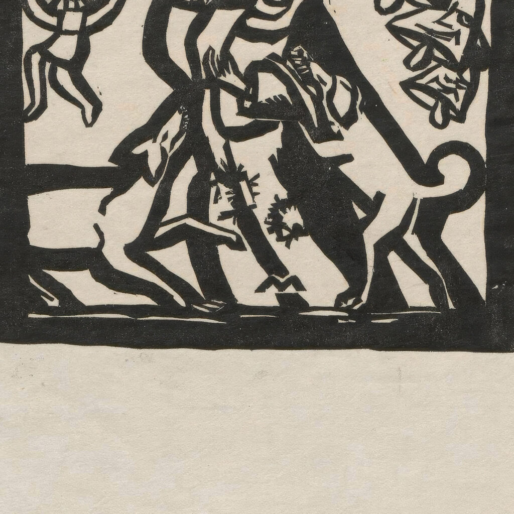 Poverty assailed by dogs 1924 Tadeusz Makowski 8 mockup