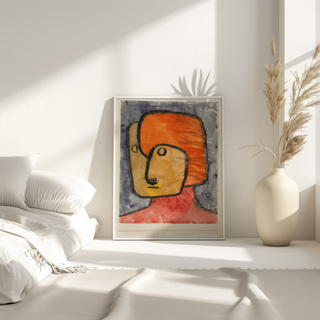 Praetendent Pretender 1939 Paul Klee 4 mockup