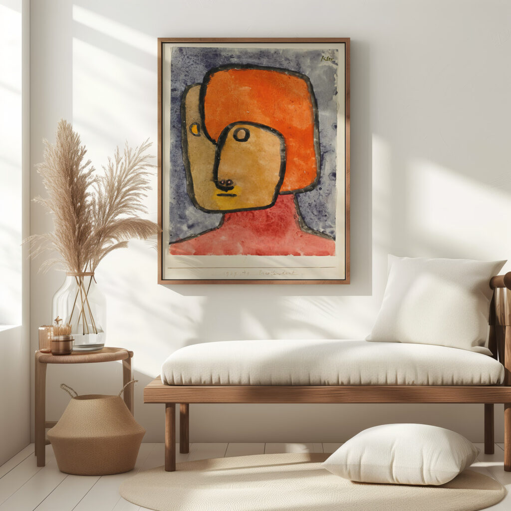 Praetendent Pretender 1939 Paul Klee 5 mockup