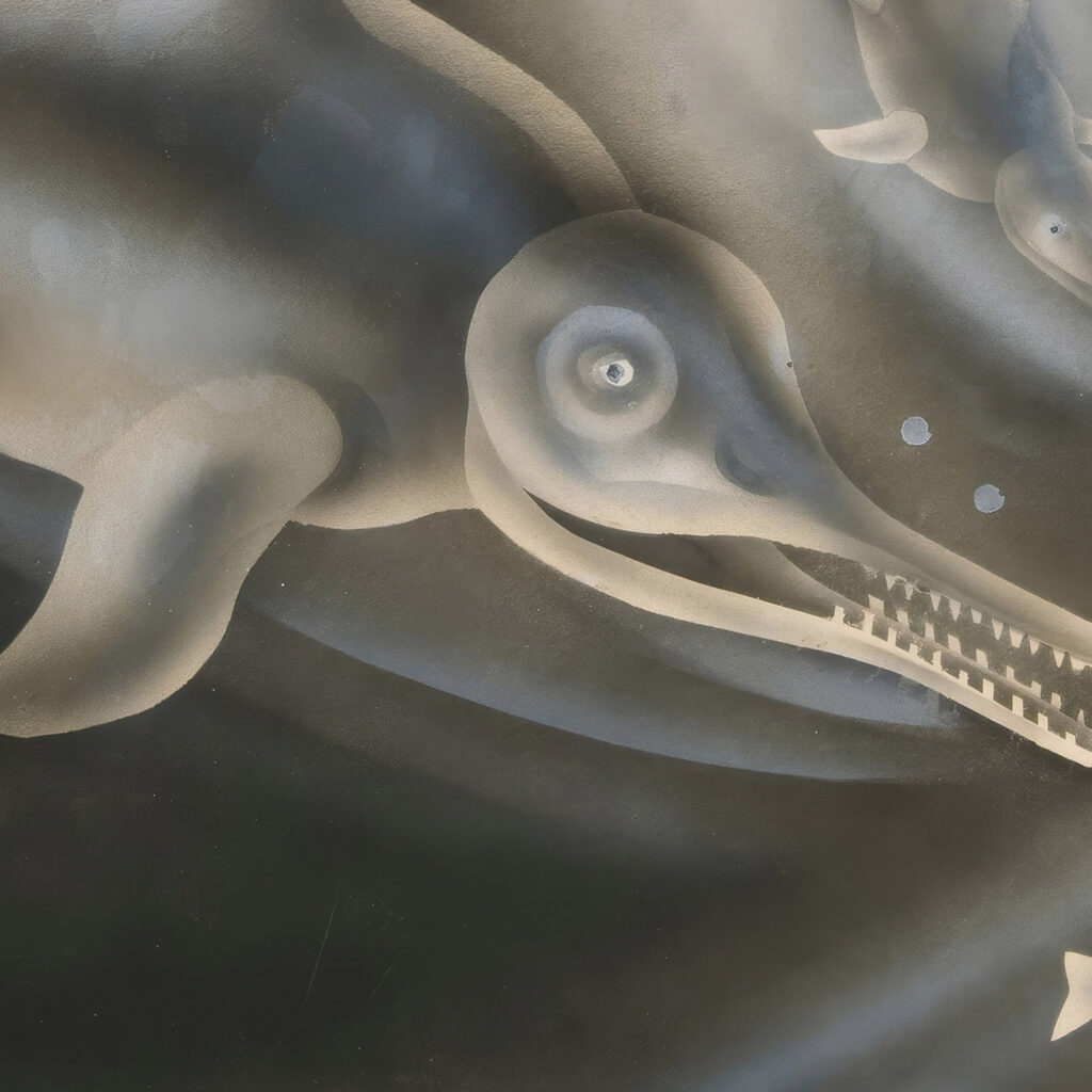 Prehistoric Animal ca. 1930 Hermann Post 8 mockup