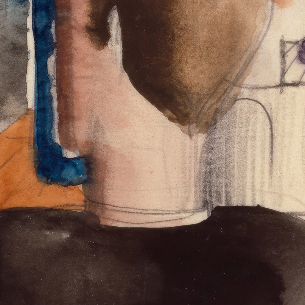 Preliminary Study for ‘Five Figures in Space Roman 1925 Oskar Schlemmer 8 mockup