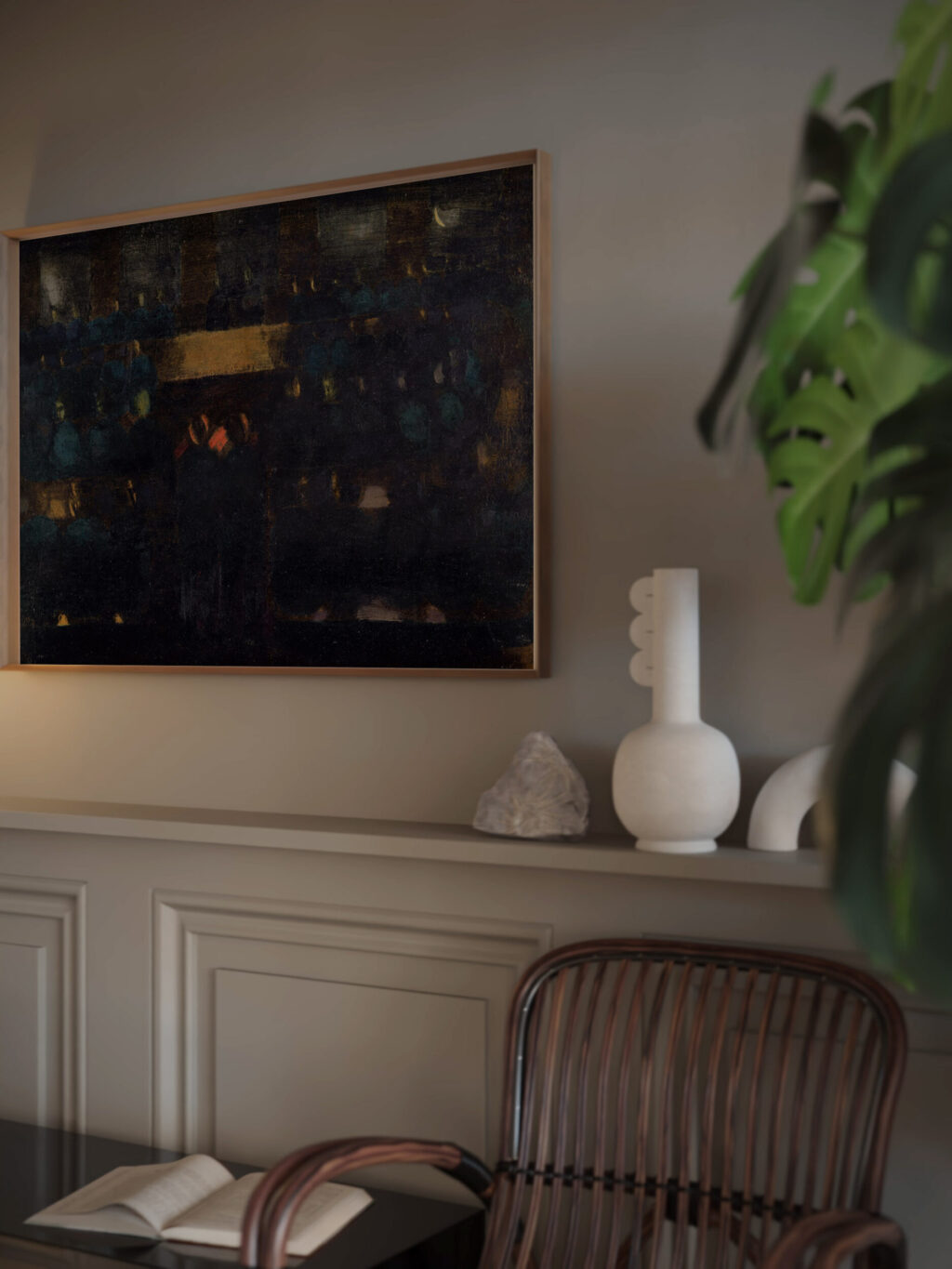 Preparation. Overall Composition III 1922 Otto Meyer Amden video mockup