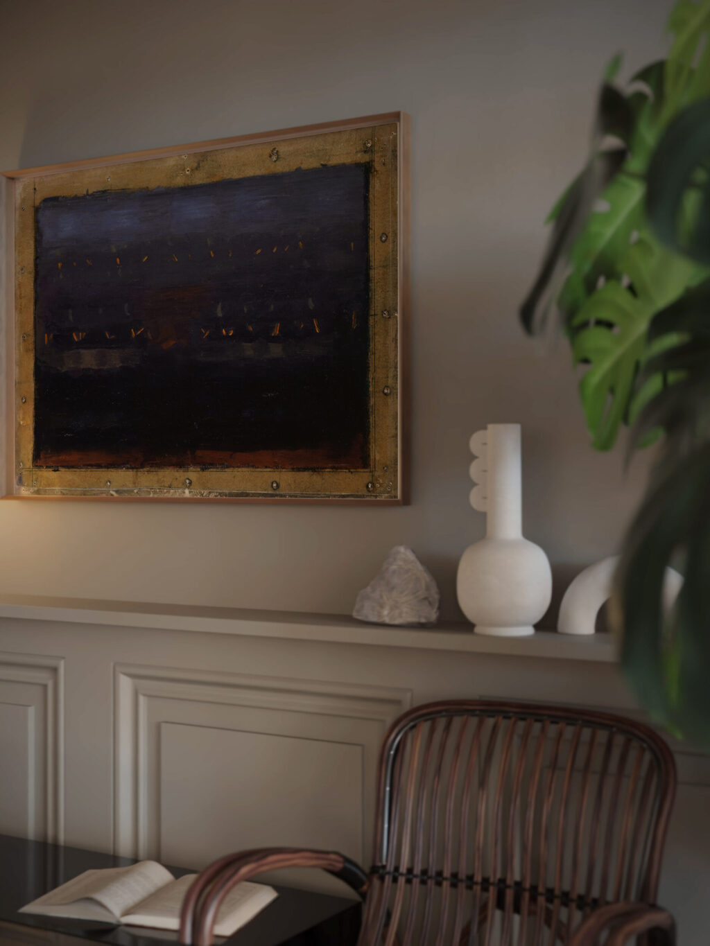 Preparation. Overall Composition IV 1928 1930 Otto Meyer Amden video mockup