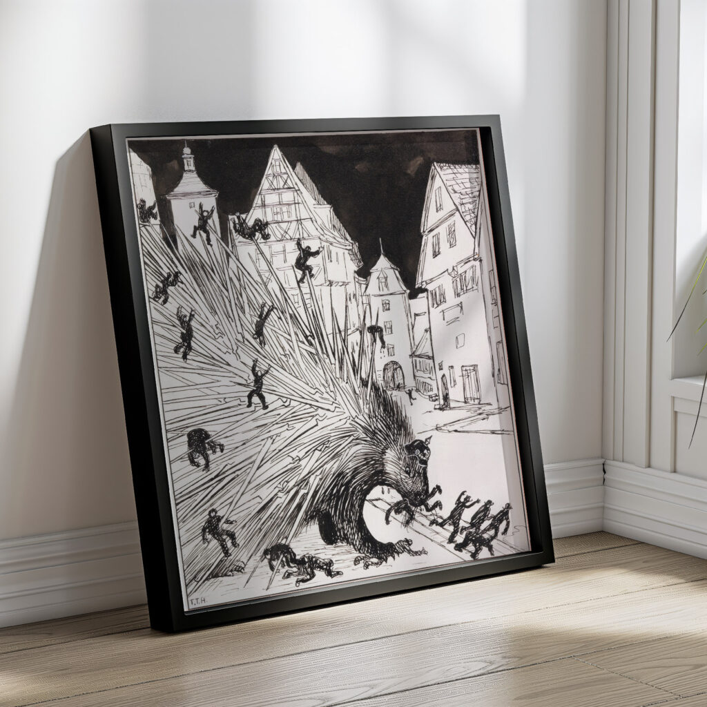 Preusen kolonisiert. Der Weg des deutschen Liberalen 1918 Thomas Theodor Heine 4 mockup