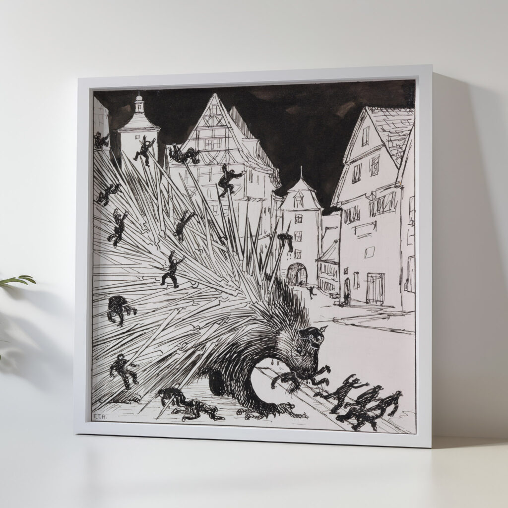 Preusen kolonisiert. Der Weg des deutschen Liberalen 1918 Thomas Theodor Heine 5 mockup