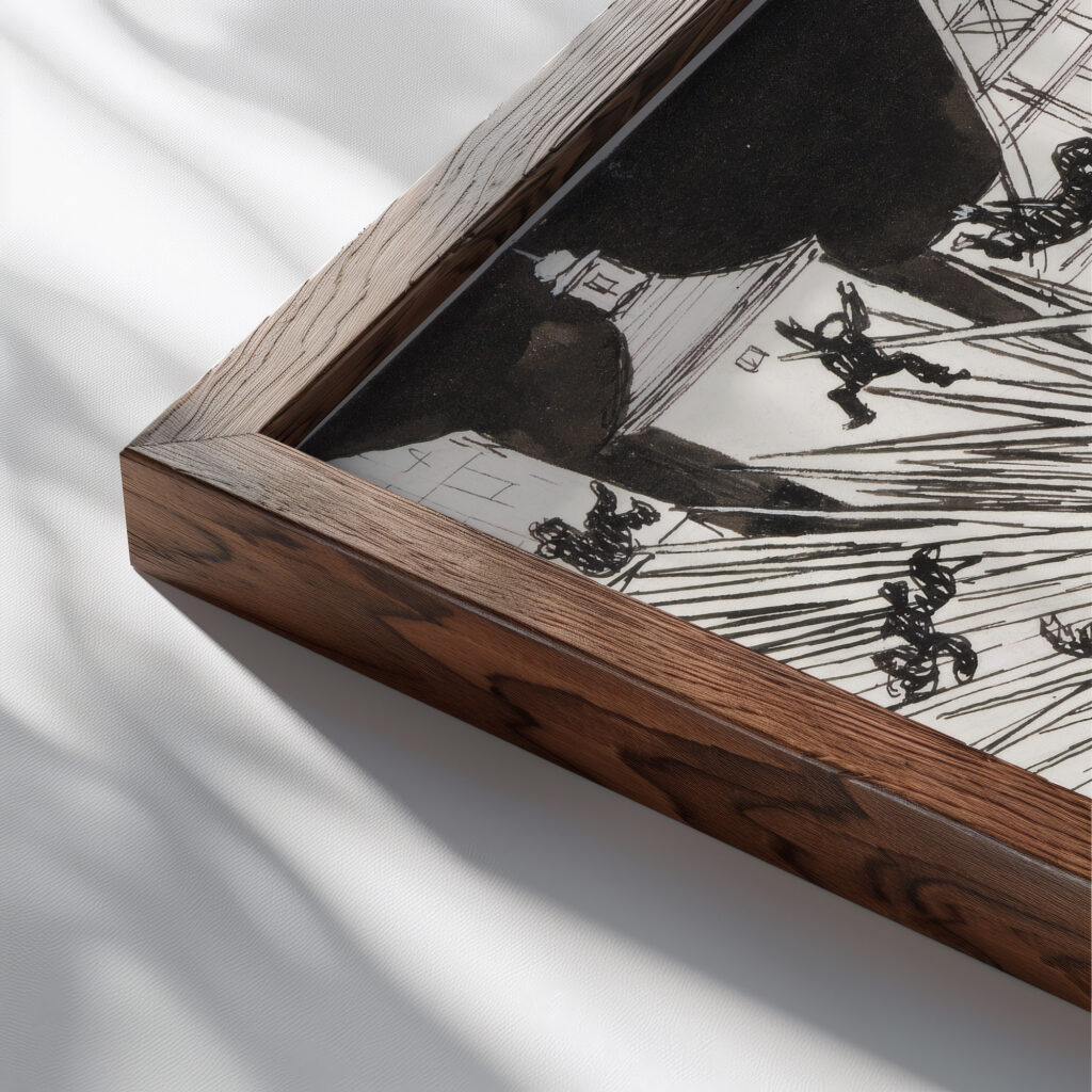 Preusen kolonisiert. Der Weg des deutschen Liberalen 1918 Thomas Theodor Heine close up dark wood mockup