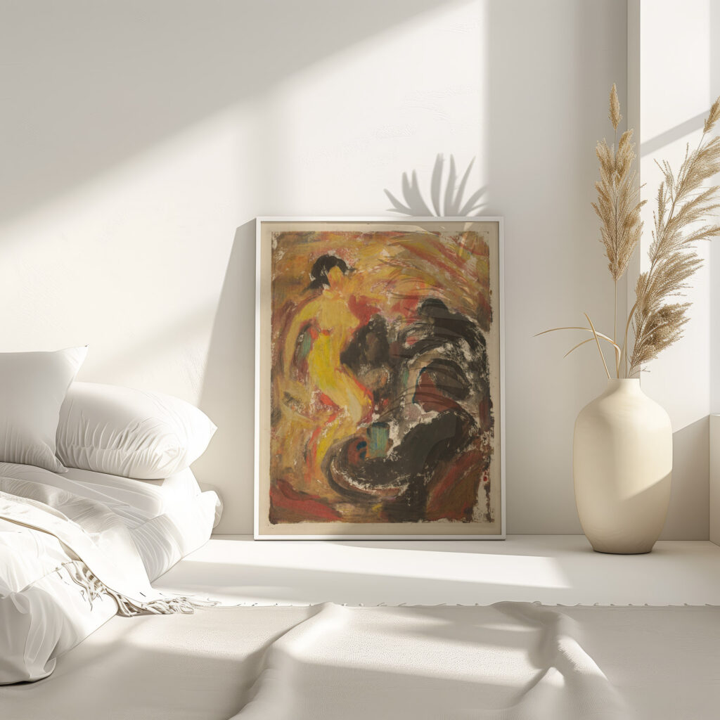 Pri stole 1930 Zolo Palugyay 4 mockup