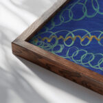 Primordial Chaos No. 16 The WU ROSEN Series. Grupp 1 1906 07 Hilma af Klint close up dark wood mockup