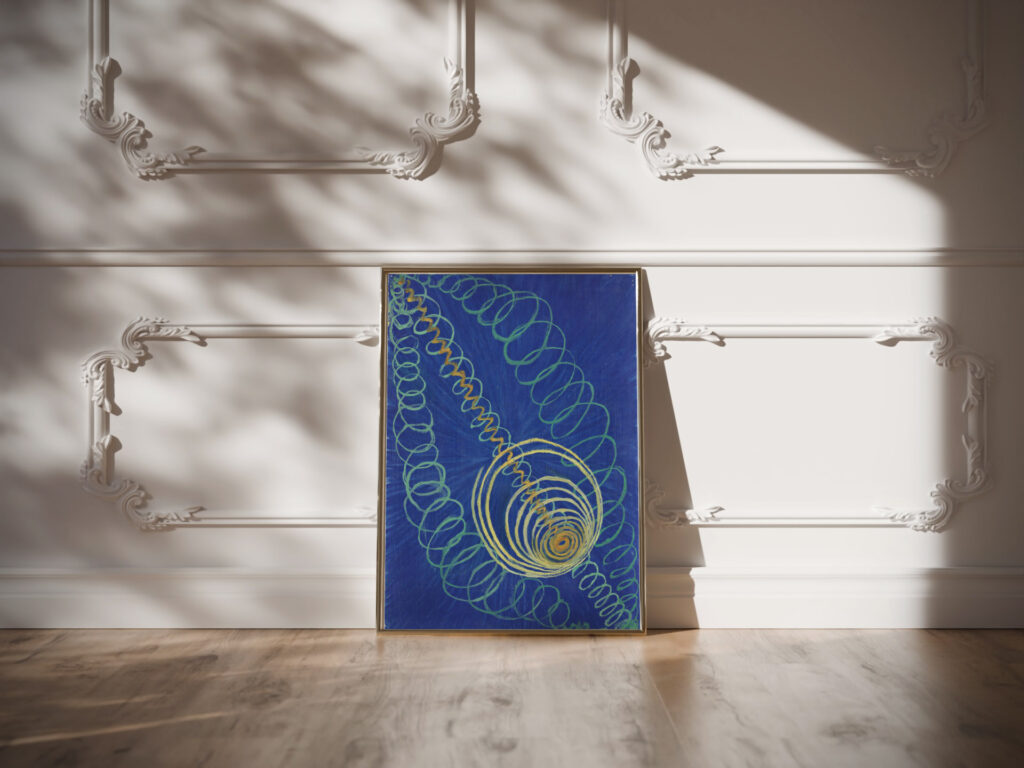 Primordial Chaos No. 16 The WU ROSEN Series. Grupp 1 1906 07 Hilma af Klint video mockup