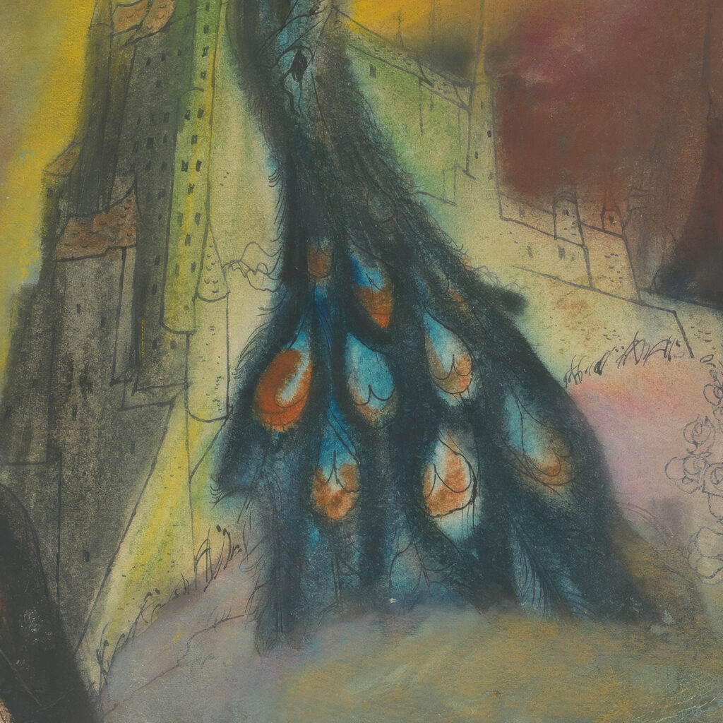 Princess Abducted by a Monster with a Peacock Tail Jan Novak 8 mockup