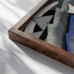 Prismes 13 1931 Emile Allain Seguy close up dark wood mockup