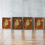 Prismes 22 1931 Emile Allain Seguy framed posters mockup