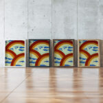 Prismes 27 1931 Emile Allain Seguy framed posters mockup