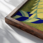 Prismes 29 1931 Emile Allain Seguy close up dark wood mockup