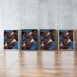 Prismes 32 1931 Emile Allain Seguy framed posters mockup