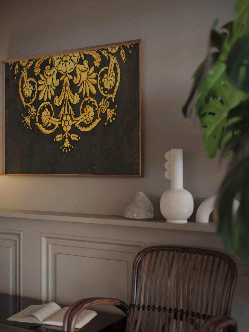 Project for a Pile Carpet or Textile 1805–10 Unknown video mockup