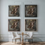 Prometheus 1911 Antonin Prochazka framed posters mockup