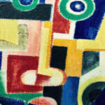 Promontory Head Indigo Seas of Ossian Rose Orange circa 1915 Amadeo de Souza Cardoso 8 mockup