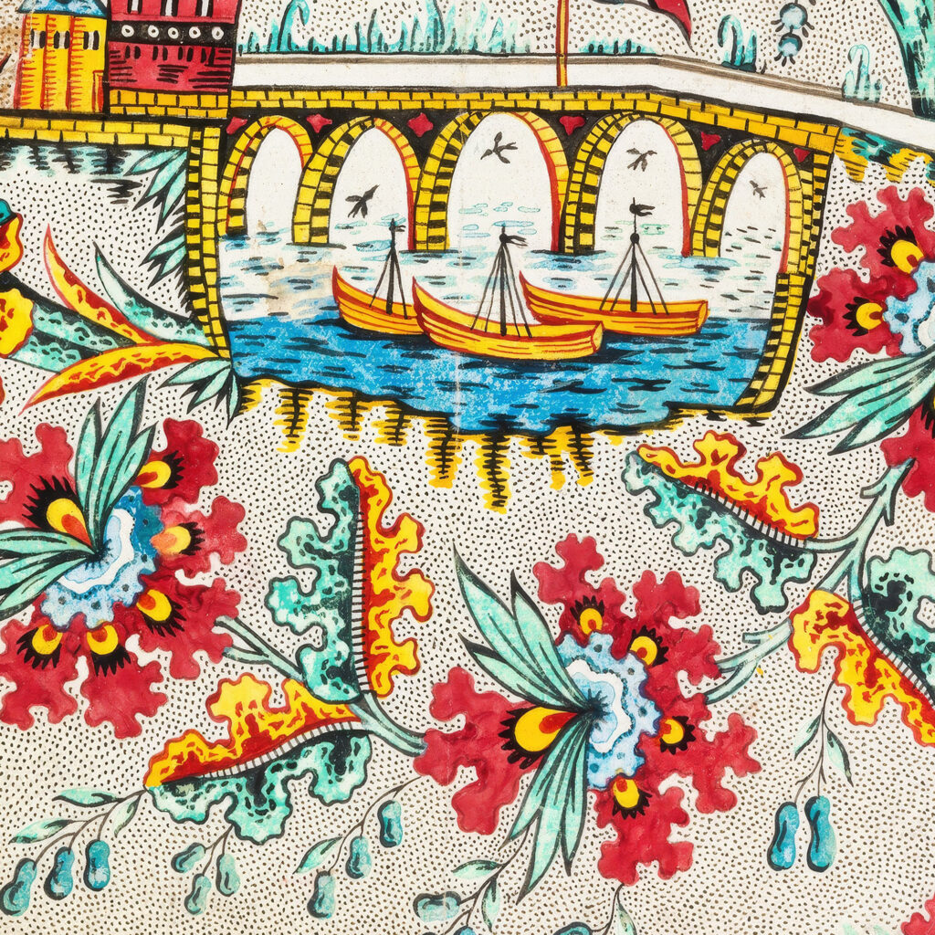 Proof of Design for a Printed Textile 1800–1820 Unknown 8 mockup