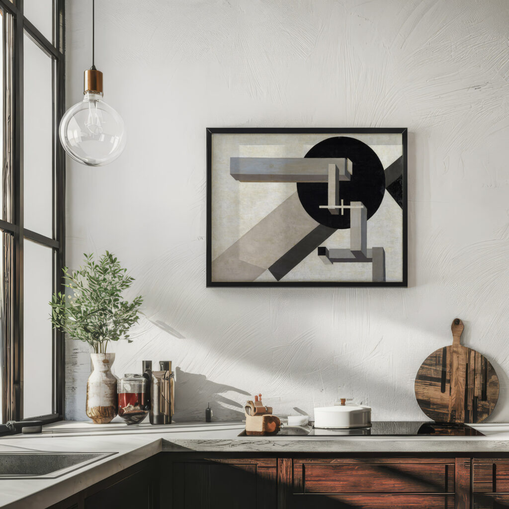 Proun 1D 1919 El Lissitzky 6 mockup