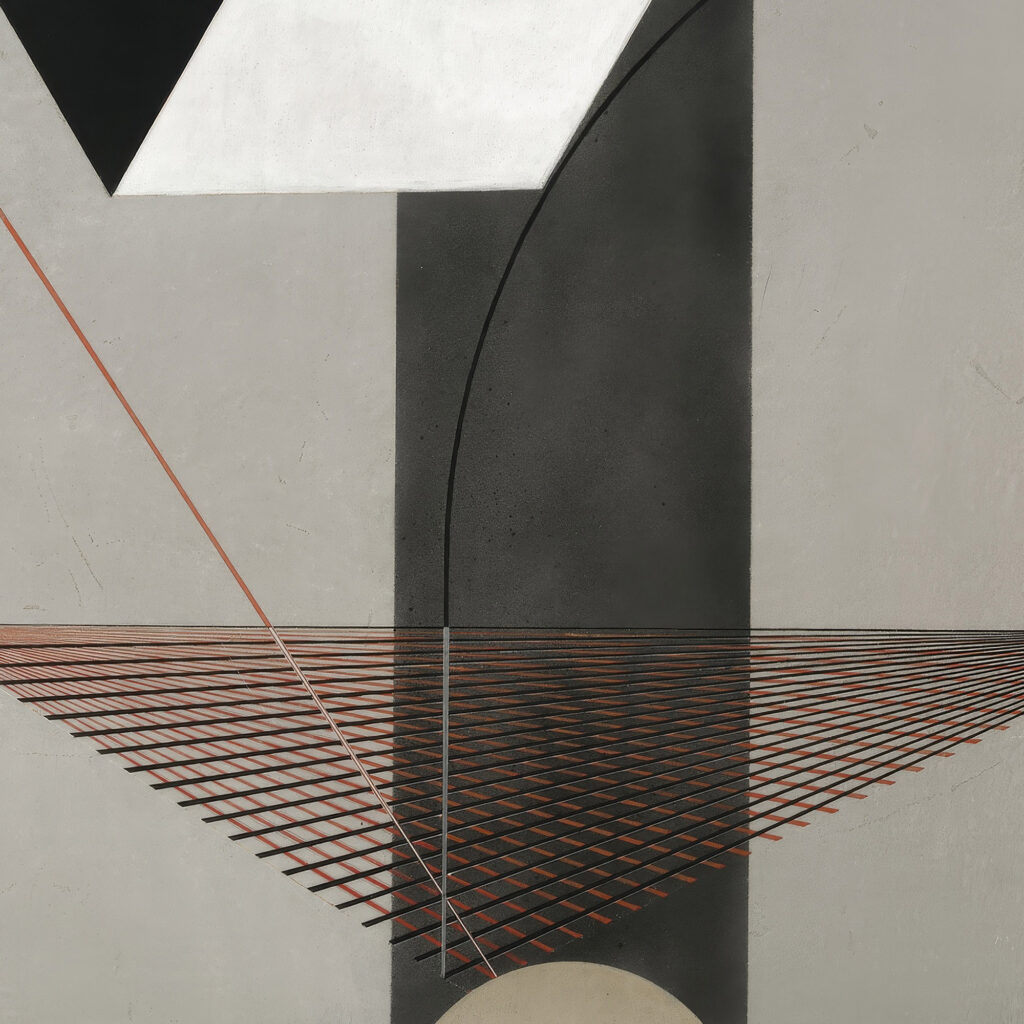 Proun 99 ca. 1923–25 El Lissitzky 8 mockup