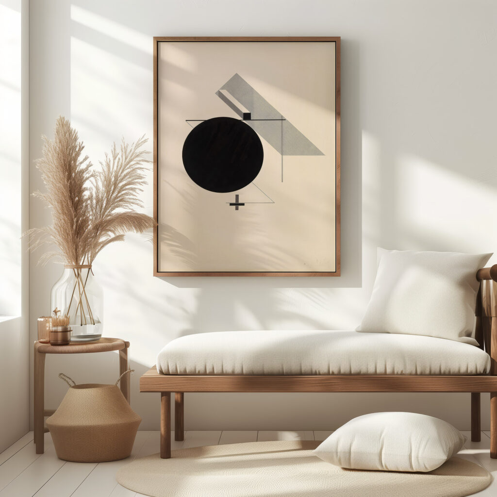 Proun IV – Blatt 4 der I. Kestnermappe Proun 1923 El Lissitzky 5 mockup