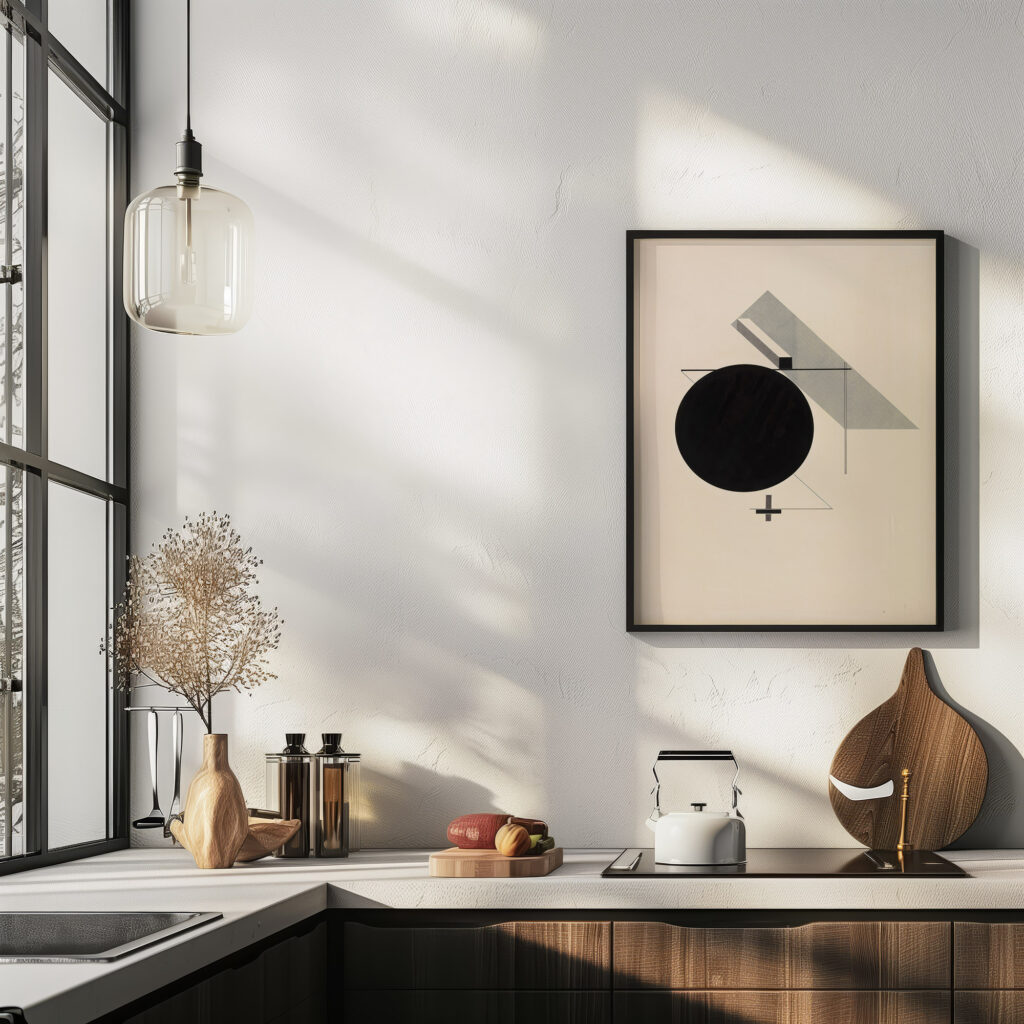 Proun IV – Blatt 4 der I. Kestnermappe Proun 1923 El Lissitzky 6 mockup