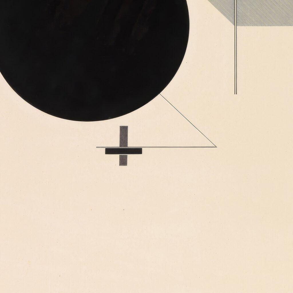 Proun IV – Blatt 4 der I. Kestnermappe Proun 1923 El Lissitzky 8 mockup