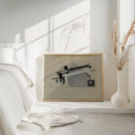 Proun Study 1A Proun S. K. the Bridge 1919 El Lissitzky 4 mockup