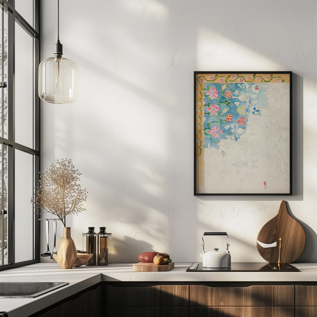 Przerys wzoru z kilimu ukrainskiego 1934 Sofija Paraszczuk 6 mockup