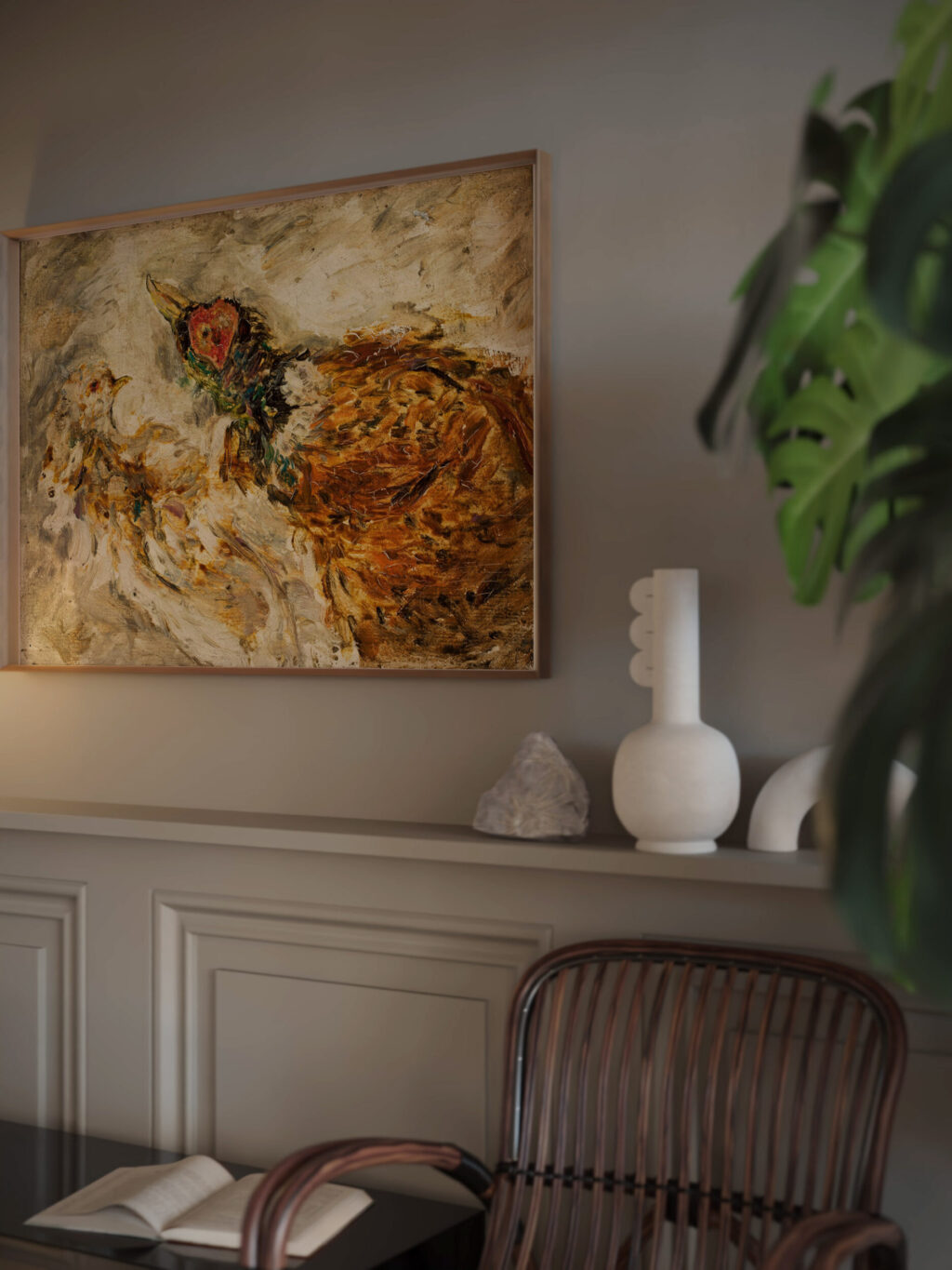 Ptaki 1921 Tadeusz Makowski video mockup