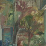 Purbeck courtyard early afternoon 1944 Frances Hodgkins 8 mockup