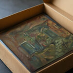 Purbeck courtyard early afternoon 1944 Frances Hodgkins video mockup