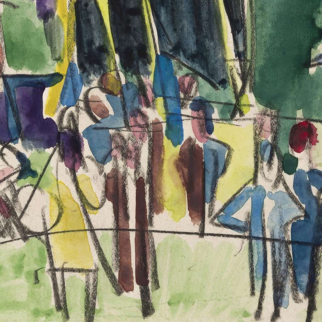 Radrennen 1923 Ernst Ludwig Kirchner 8 mockup