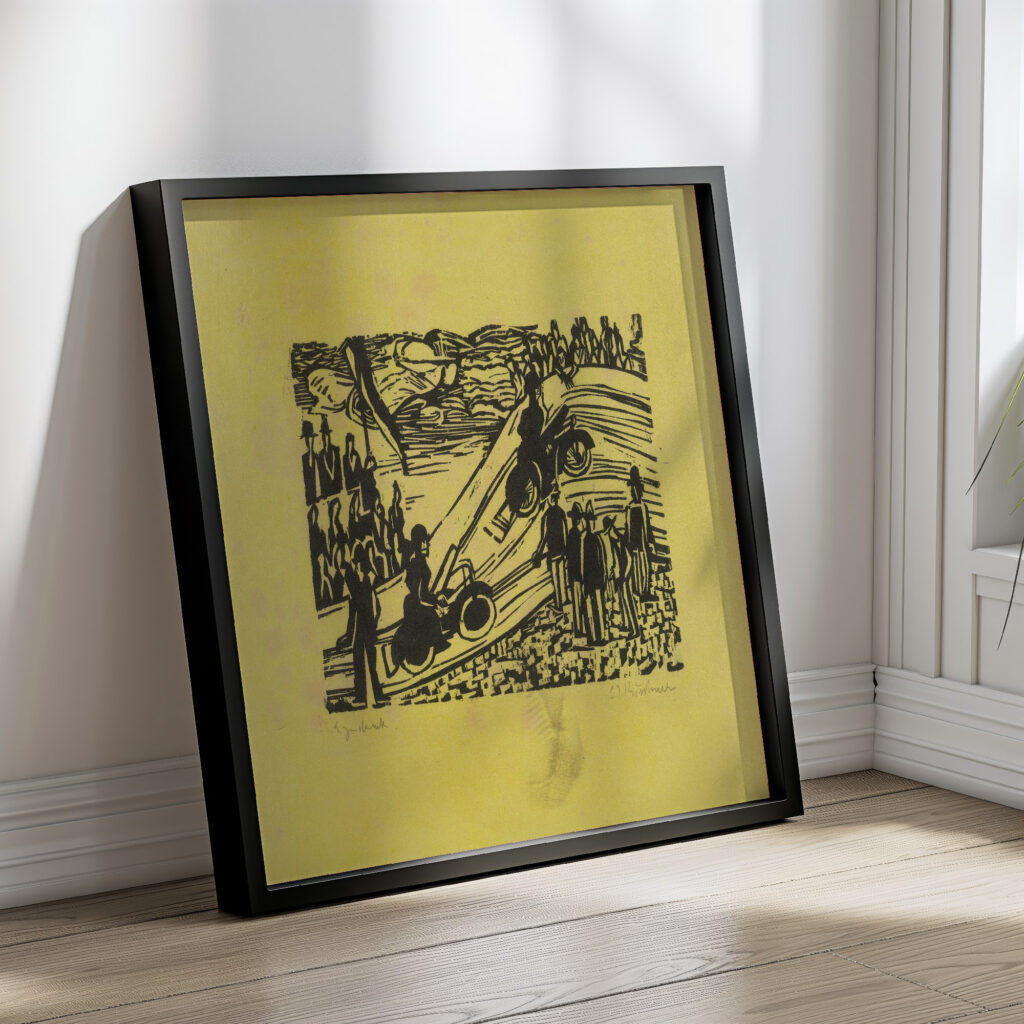 Radrennen 1927 Ernst Ludwig Kirchner 4 mockup