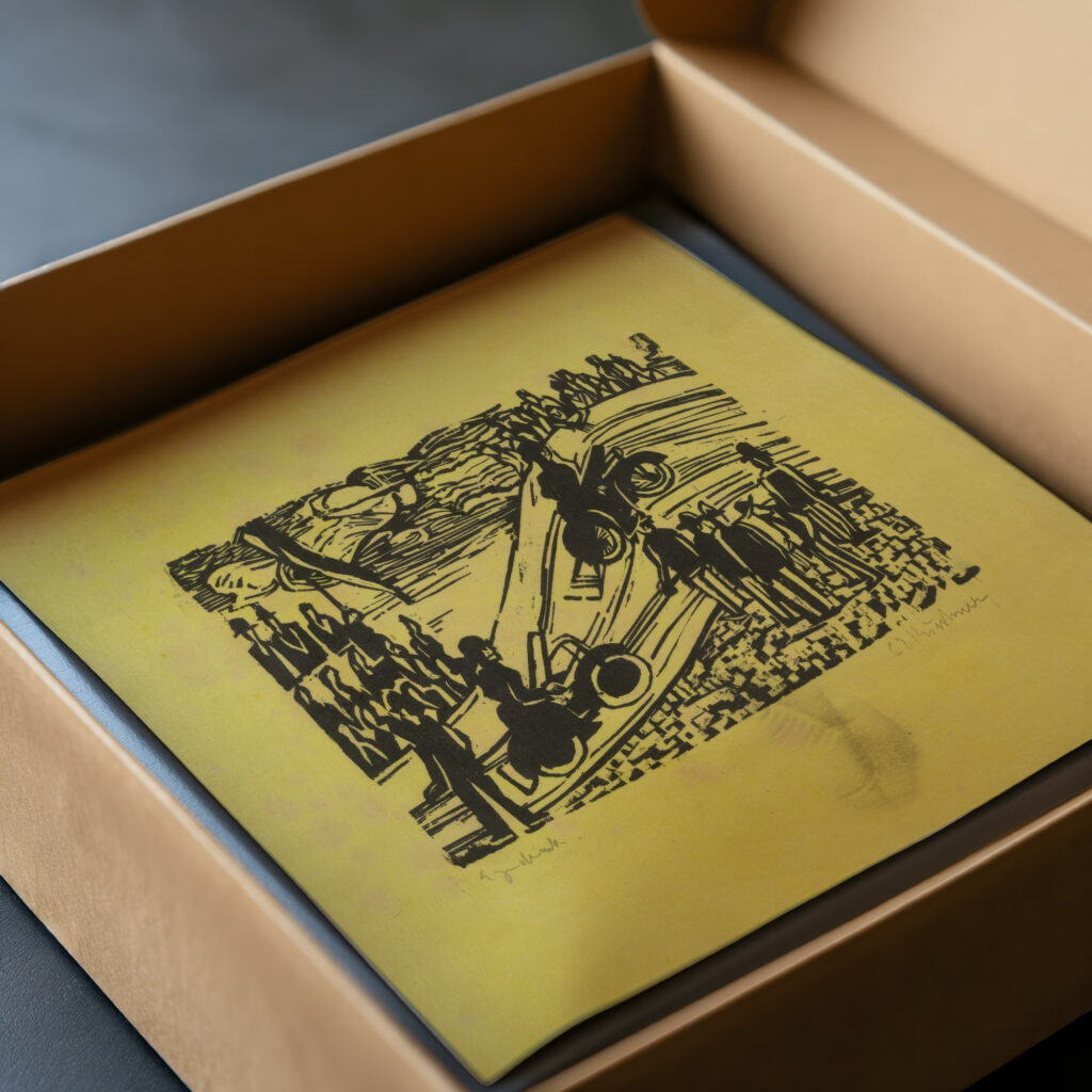 Radrennen 1927 Ernst Ludwig Kirchner video mockup