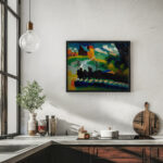 Railway near Murnau 1909 Wassily Kandinsky 6 mockup