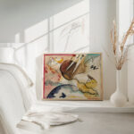 Rain Landscape 1911 Wassily Kandinsky 4 mockup