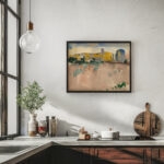 Ranch House at Evening 1928 Charles Webster Hawthorne 6 mockup