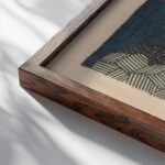 Rauber around 1921 Karl Wiener close up dark wood mockup