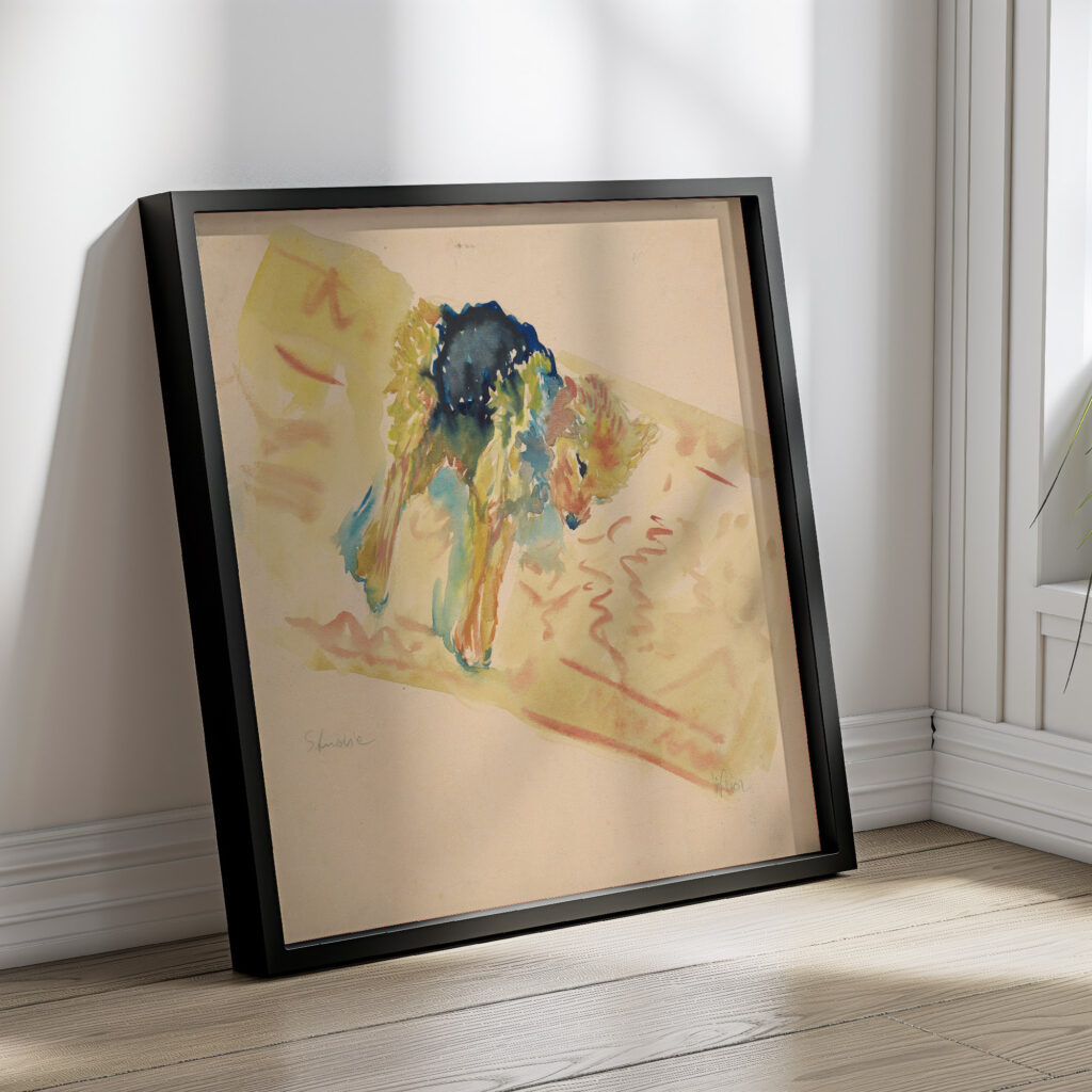 Reclining Dog 1940–1944 Arnold Peter Weisz Kubincan 4 mockup