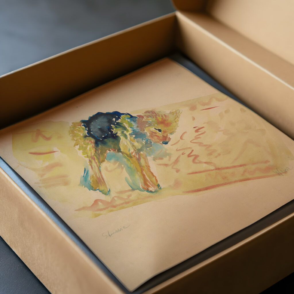 Reclining Dog 1940–1944 Arnold Peter Weisz Kubincan video mockup