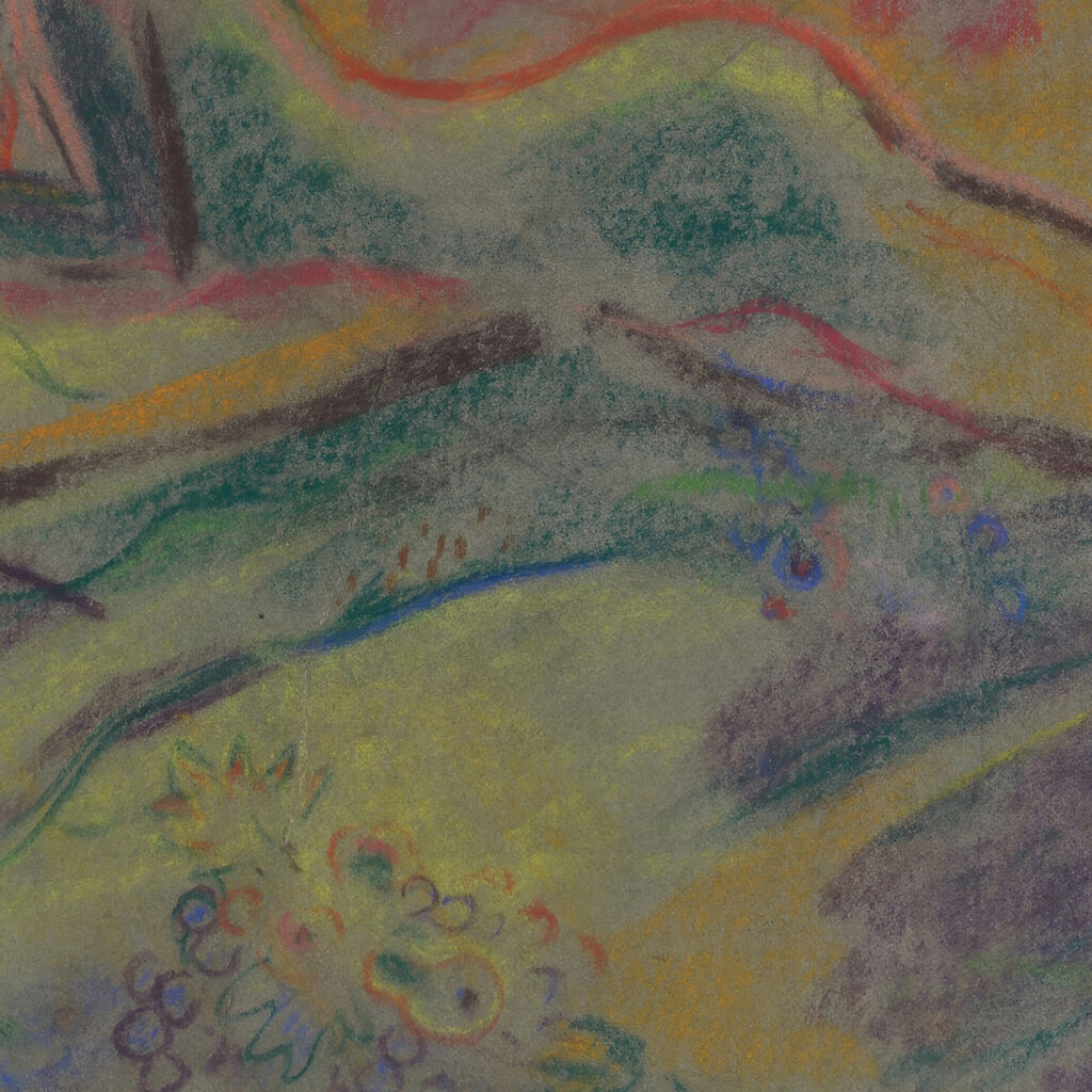Reclining Female Nude in a Landscape 1933–1944 Arnold Peter Weisz Kubincan 8 mockup