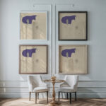 Reclining Nude 1929–1930 Mikulas Galanda framed posters mockup