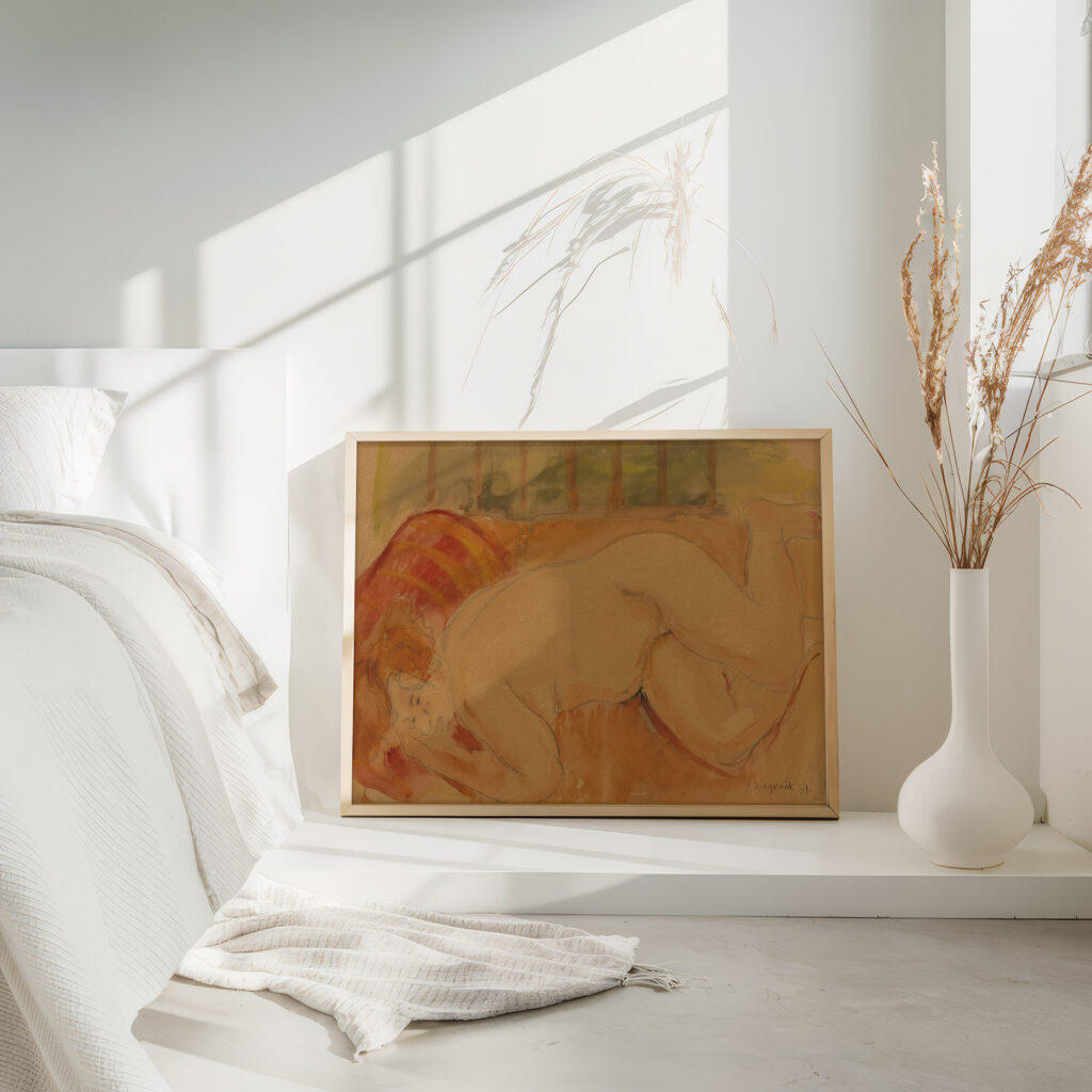 Reclining Nude 1931 Cyprian Majernik 4 mockup