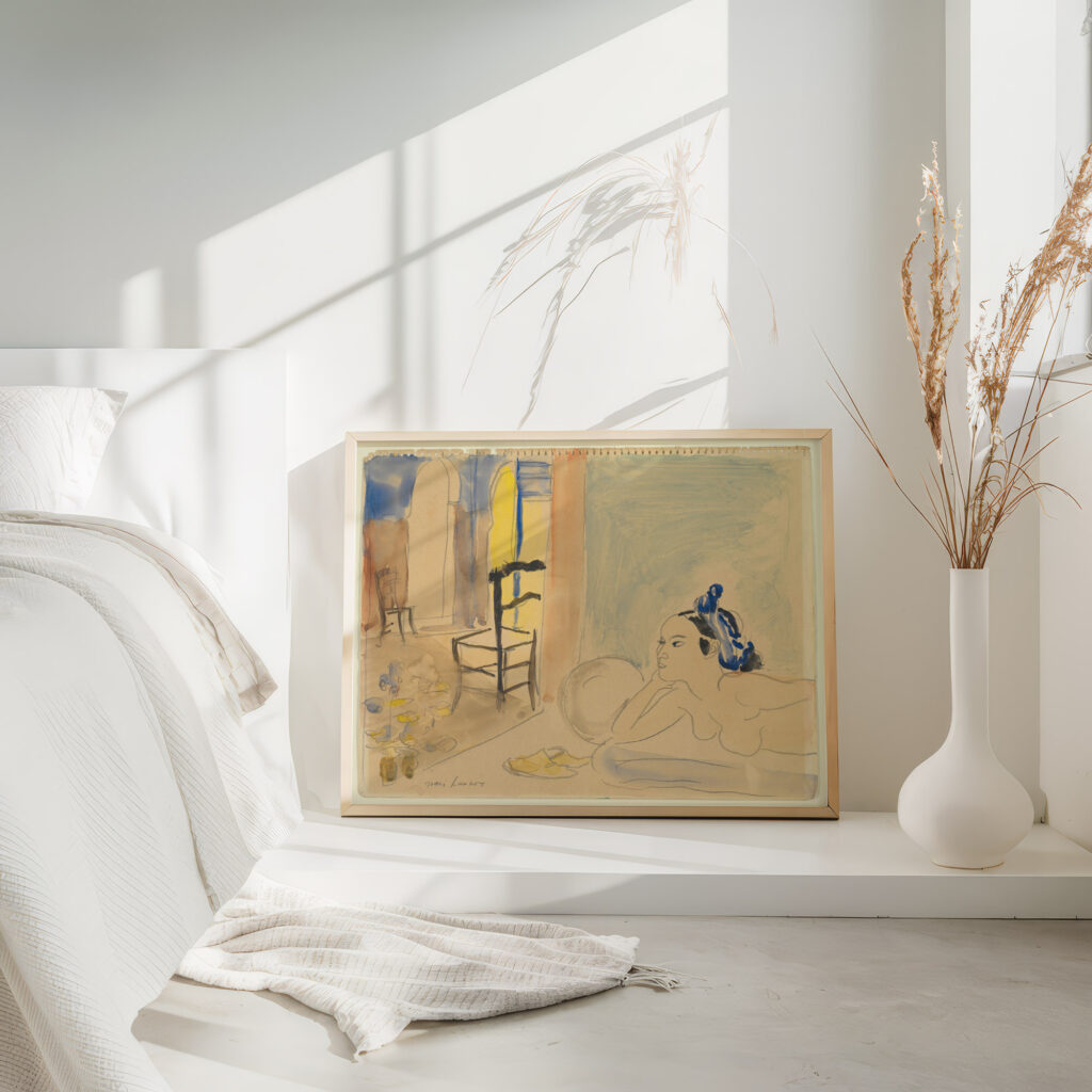 Reclining Nude Jean Launois 4 mockup