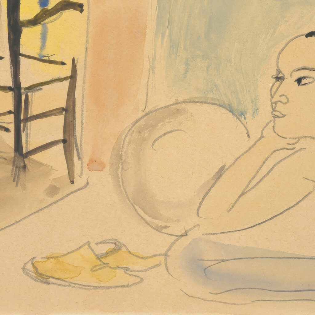 Reclining Nude Jean Launois 8 mockup