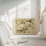 Reclining Nude Women Carl Newman 4 mockup
