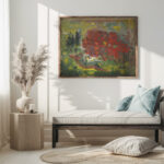 Reclining Nude in a Garden 1940–1944 Arnold Peter Weisz Kubincan 5 mockup